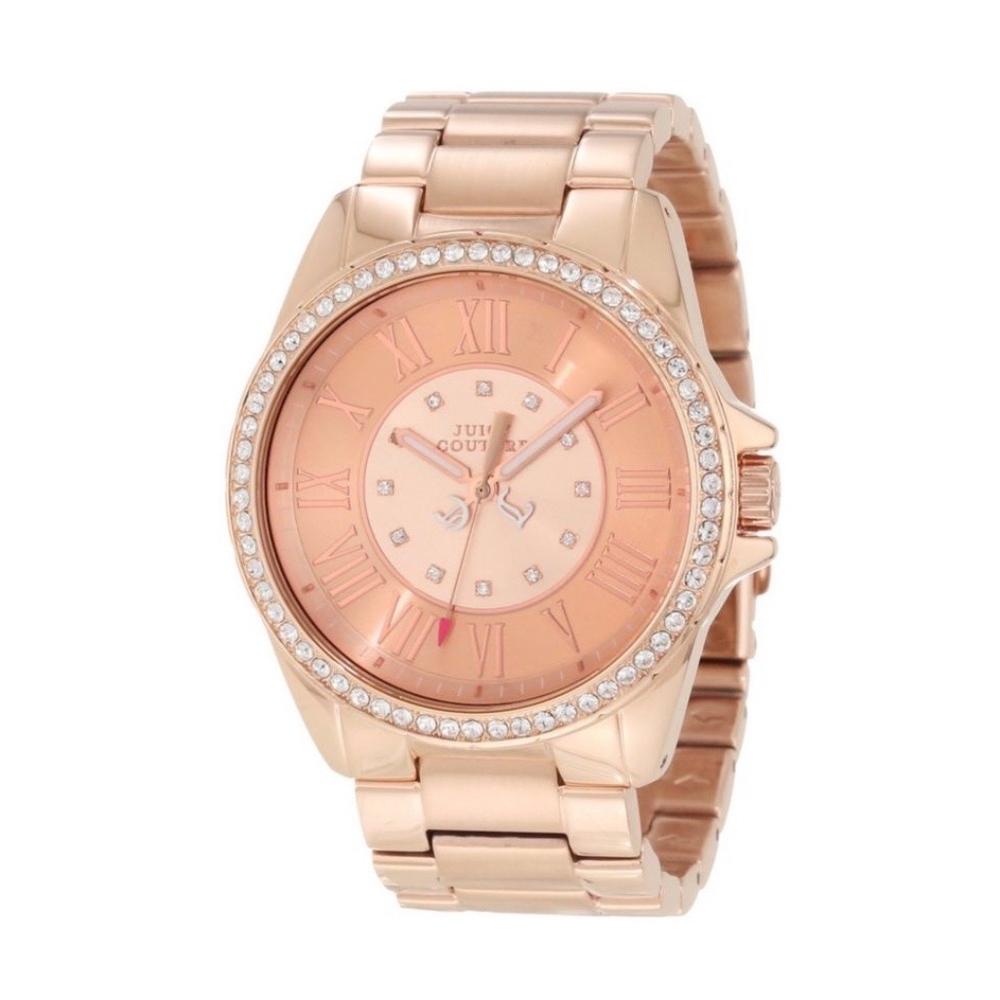 Juicy Couture Rose Gold Swarovski Crystal Watch